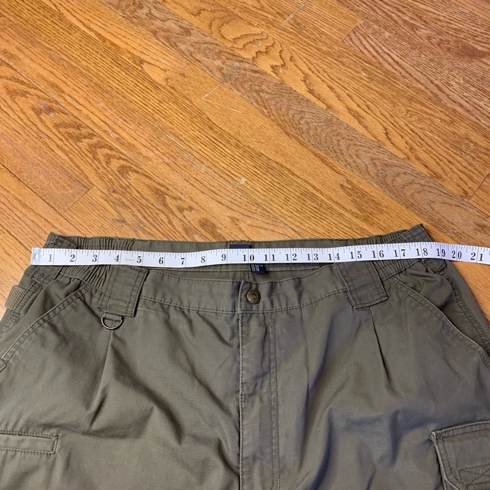 5.11 Tactical Series Cargo Pants | Size 40x30 | Olive Green Workwear - Picture 7 of 8